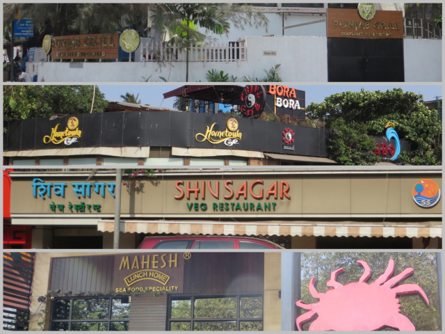 Several Restaurant available for residents of Juhu at a 10 minutes drive.