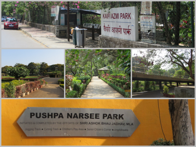 Juhu has ample of public parks such as Pushpa Narsee Park, Joggers Park, Kaifi Azmi park.